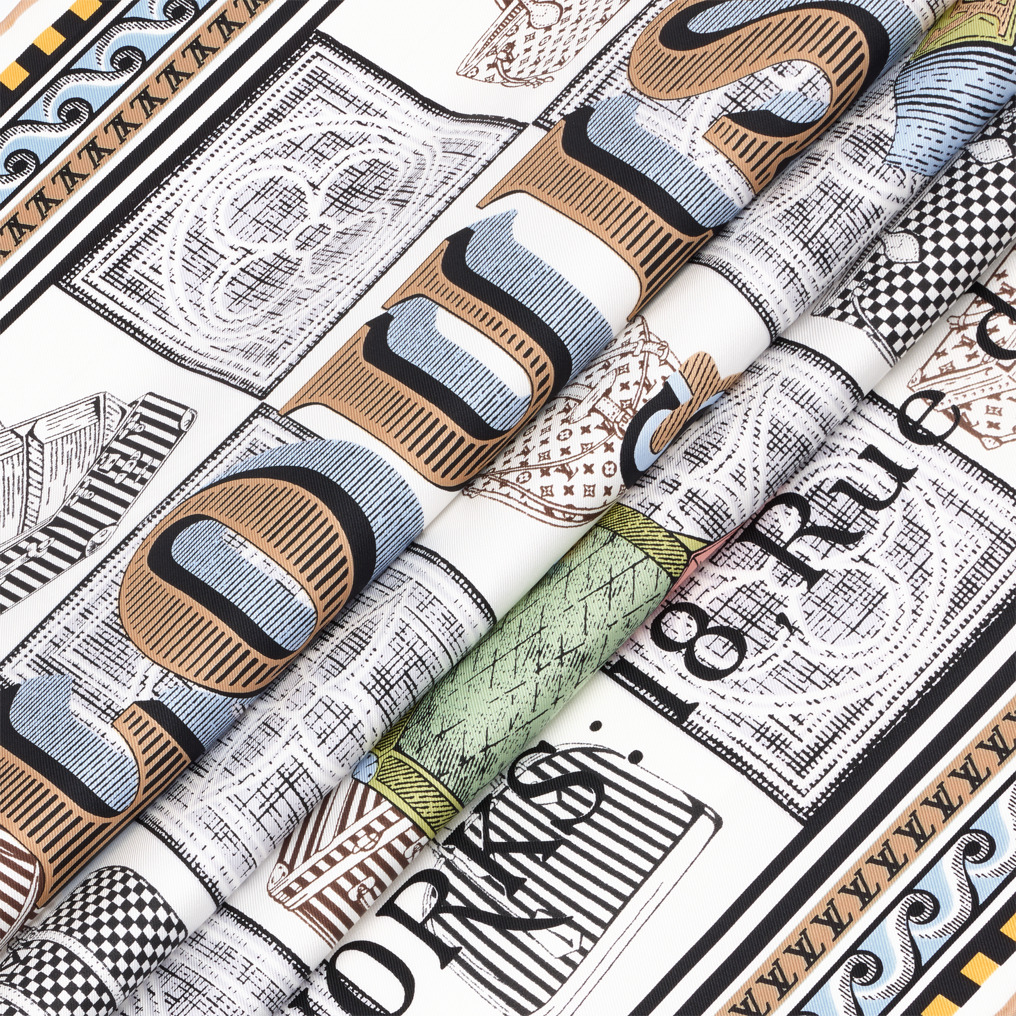 Damiergram Square 90 S00 - Women - Accessories | LOUIS VUITTON ®